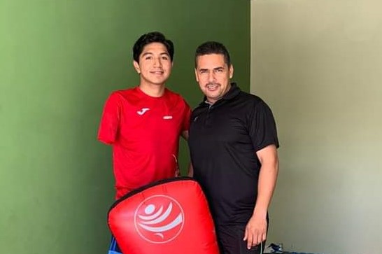 REYMUNDO Y JUAN DIEGO. ENTRENANDO EN PANDEMIA