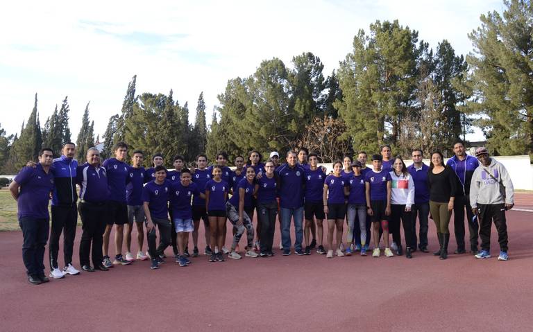 equipo de atletismo